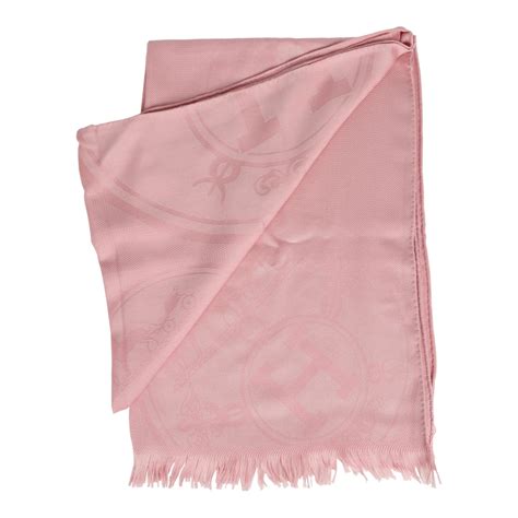 hermes new libris stole fuchsia cyclamen pink|New Libris stole .